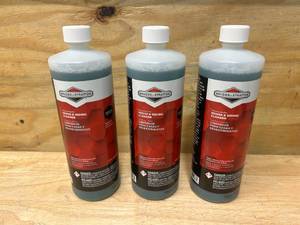 BRIGGS & STRATTON Lot of 3 Bottles of- 6833 House and Siding Cleaner Pressure Washer Concentrate, 32-Ounces Per Bottle