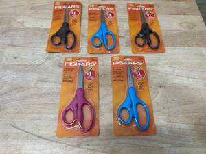 FISKARS Lot of 5- Scissors