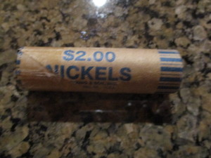 Roll of (40) WWII Jefferson Silver Nickels