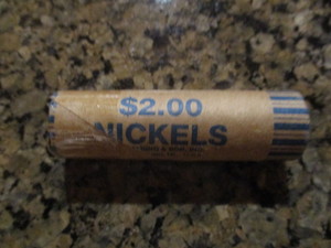 Roll of (40) WWII Jefferson Silver Nickels
