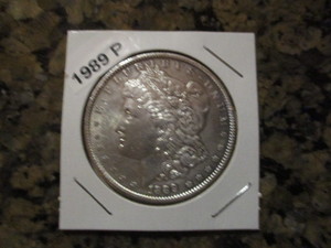 1889-P (Philadelphia Mint) Morgan Silver Dollar - Cartwheel Effect and Mint Luster