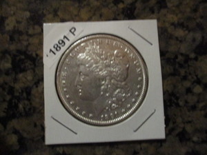 1891-P (Philadelphia Mint) Morgan Silver Dollar