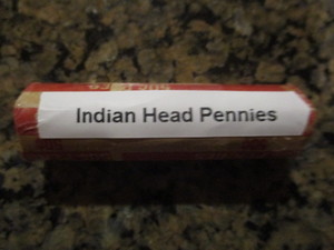Roll of (50) 1800s and 1900s  Indian Head Pennies