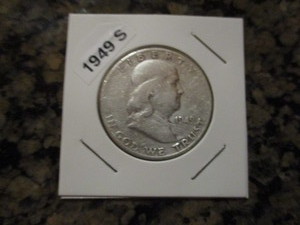 1949-S Franklin Silver Half Dollar (Harder Date and Mint to Find)