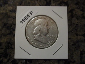 1954-P Franklin Silver Half Dollar
