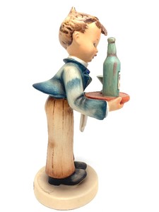 lot 21 image: Mk3 Waiter Hummel Figurine