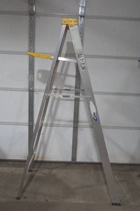 lot 73 image: aluminum ladder