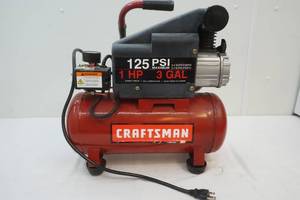 lot 127 image: air compressor