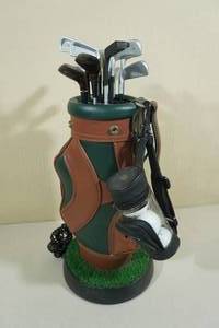 lot 94 image: Vintage Golf Bag Single Line Corded Phone