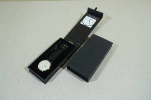 lot 115 image: Arvo Awristacrat Wrist Watch -Gold, Black Leather