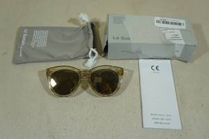 lot 146 image: Le Specs Resumption Stone Sunglasses