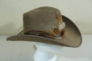 lot 166 image: Western Brown Suede Hat
