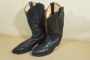 lot 168 image: Dan Post Leather-Western Boots -Size 10D