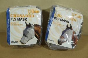 lot 175 image: 2 Cashel Crusader Fly Masks -WeanlingSmall Pony