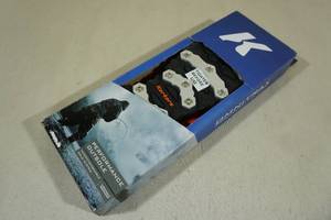lot 191 image: Korkers Interchangeable Soles -Triple Threat Aluminum Bar Size 9