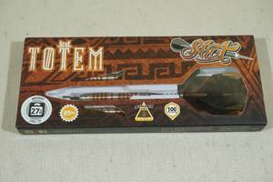 lot 197 image: Shot Totem 27 Gram Steel Tip Darts -3 Pack