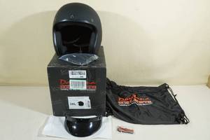 lot 234 image: Daytona DOT Cruiser Motorcycle Helmet -3XL, Dull Black