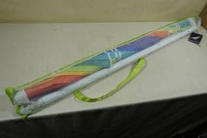 lot 255 image: Nautica 7 Beach Umbrella with Poles