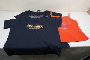 lot 271 image: 2 SturgisHarley Davidson T-Shirts and Tank Top 2XL