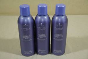 lot 284 image: 3 8.5 Oz Bottles Caviar Anti-Aging Hair Leave-In Treatment