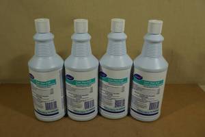 lot 292 image: 4 Bottles Crew Non-Acid Disinfectant Cleaners
