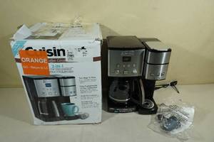 lot 305 image: Cuisinart 2-In-1 Coffee Center