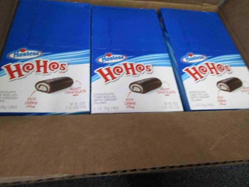 lot 236 image: 3 - 18 oz Boxes Hostess Ho Hos Best...