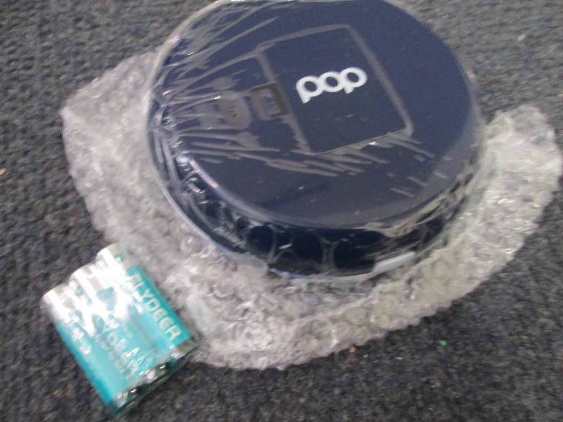lot 65 image: Pop Sonic Compact LED Lighted Mirro...