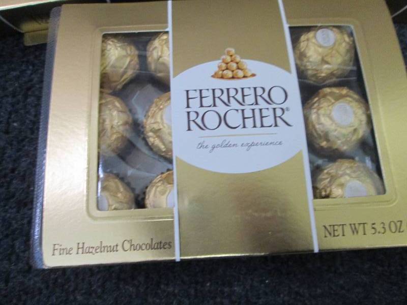 lot 272 image: 3- 5.3 oz Ferrero Rocher Chocolates...