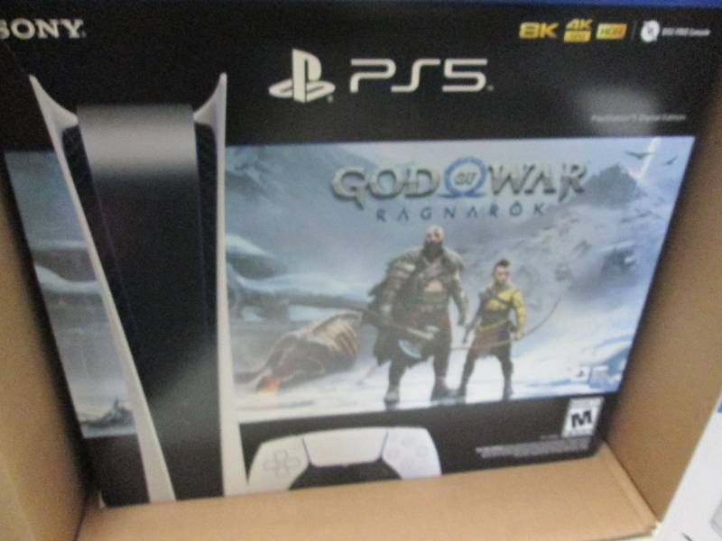 lot 412 image: LB-Sony PlayStation 5 Digital Editi...