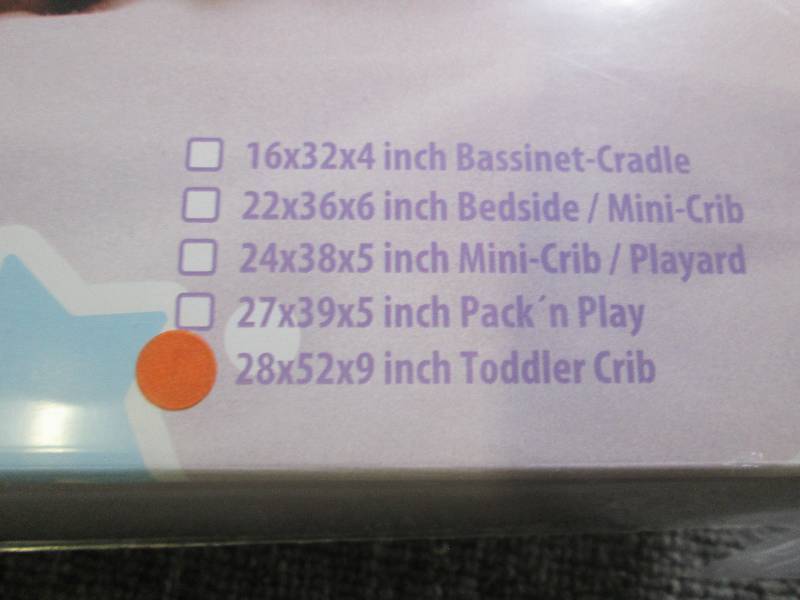 lot 169 image: 2 in 1 fitted sheet  waterproof ma...