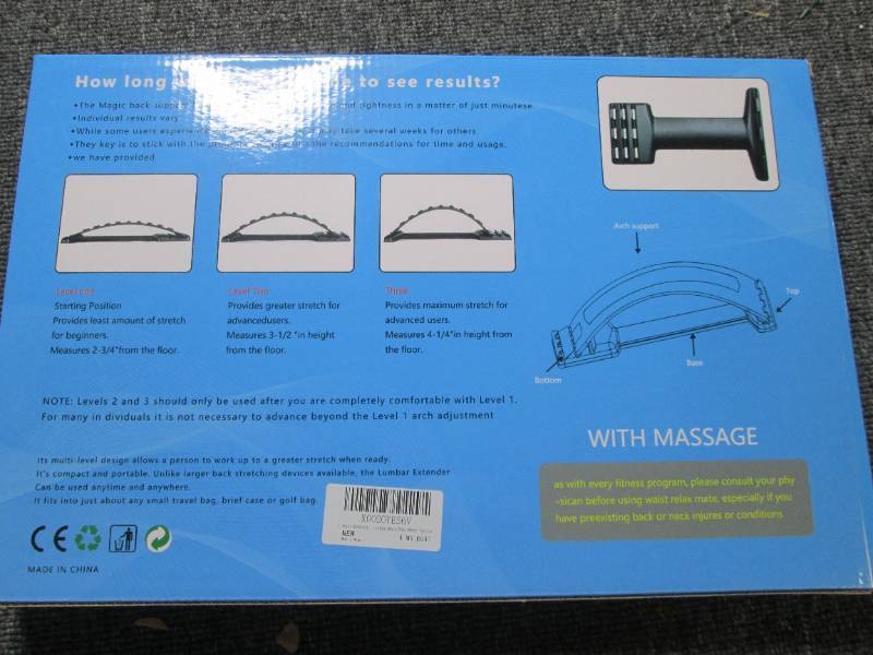 lot 368 image: waist relax mate multi level back s...