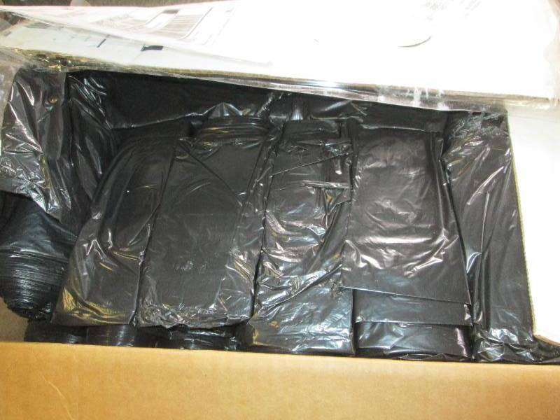 lot 277 image: box of 100 garbage bags 55-60 gallo...