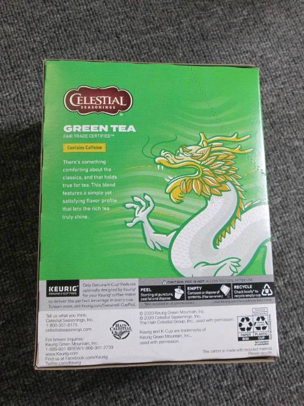 lot 165 image: package of 24 celestial seasonings ...
