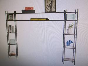 lot 14 image: Over-the-Bed Metal Organizer-Queen ...