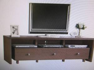 lot 30 image: Techni Mobili 70 TV Stand with 3 D...