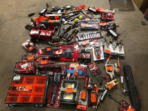 lot 26 image: Lot of Assorted Tools and Hardware Various Models and Conditions  Customer Returns See Pictures
