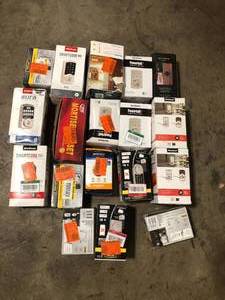 lot 28 image: Lot of Assorted Door Locks nad Handles Various Models and Conditions  Customer Returns See Pictures
