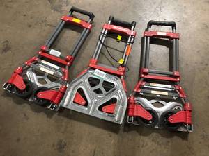 lot 48 image: Lot of Assorted 150 lbs. Fold-Up Truck  Various Models and Conditions Customer Returns See Pictures