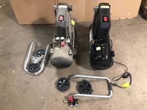 lot 107 image: 2 Lots of Husky 8G 150 PSI Hotdog Air Compressor Customer Returns See Pictures