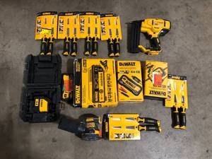 lot 124 image: Lot of Assorted  Power Tools and Hardware  Various Models and Conditions Customer Returns See Pictures