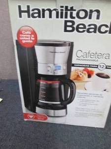 lot 35 image: Hamilton Beach 12-Cup Programmable ...