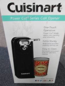 lot 74 image: Cuisinart Deluxe Electric Can Opene...