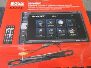 lot 79 image: Boss 320-Watt DVD 6.2 Touch Screen...