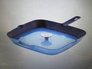 lot 93 image: egaChef 11 Nonstick Enameled Cast ...