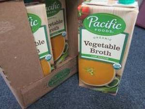 lot 121 image: 12- 32 oz pks Pacific Foods Low Sod...