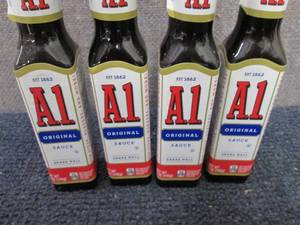 lot 141 image: 4- 5 oz Bottles A1 Original Steak S...