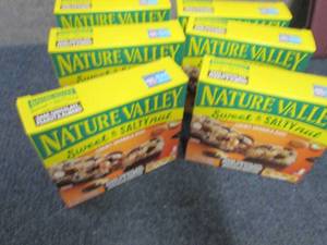 lot 151 image: 6- 6 pks Nature Valley Sweet & Salt...