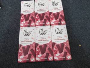 lot 164 image: 6 Theo Salted Black Licorice Dark C...