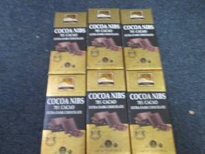 lot 174 image: 6- 3.5 oz Four Brothers Cocoa Nibs...